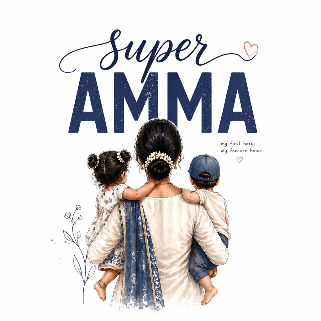 Super Mom Graphic Oversized T-shirt